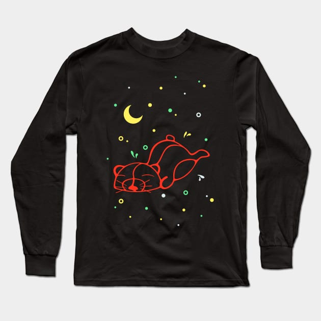 Sleepyhead Long Sleeve T-Shirt by masha